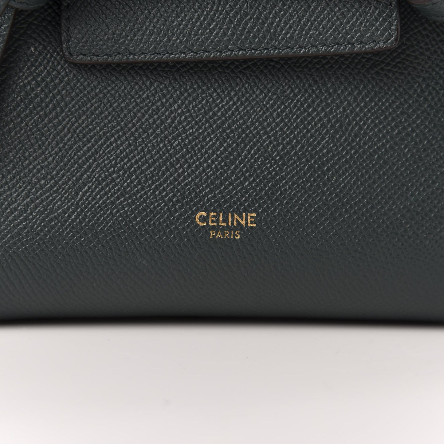 Grained Calfskin Pico Belt Bag Amazone