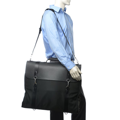 Louis Vuitton Taiga Nylon 2 Hanger Garment Carrier Ardoise 2 of 7