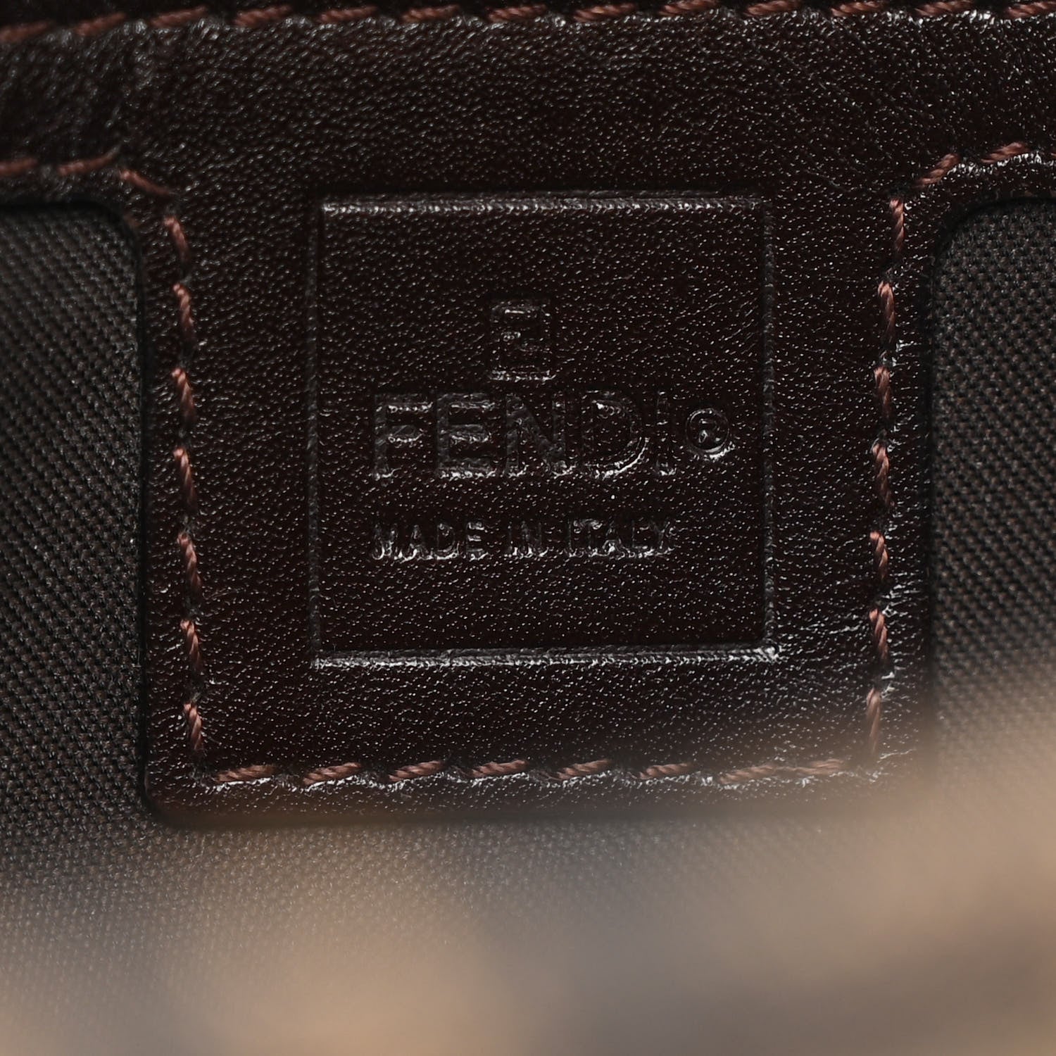 Fendi Zucca Baguette Tobacco 6 of 11