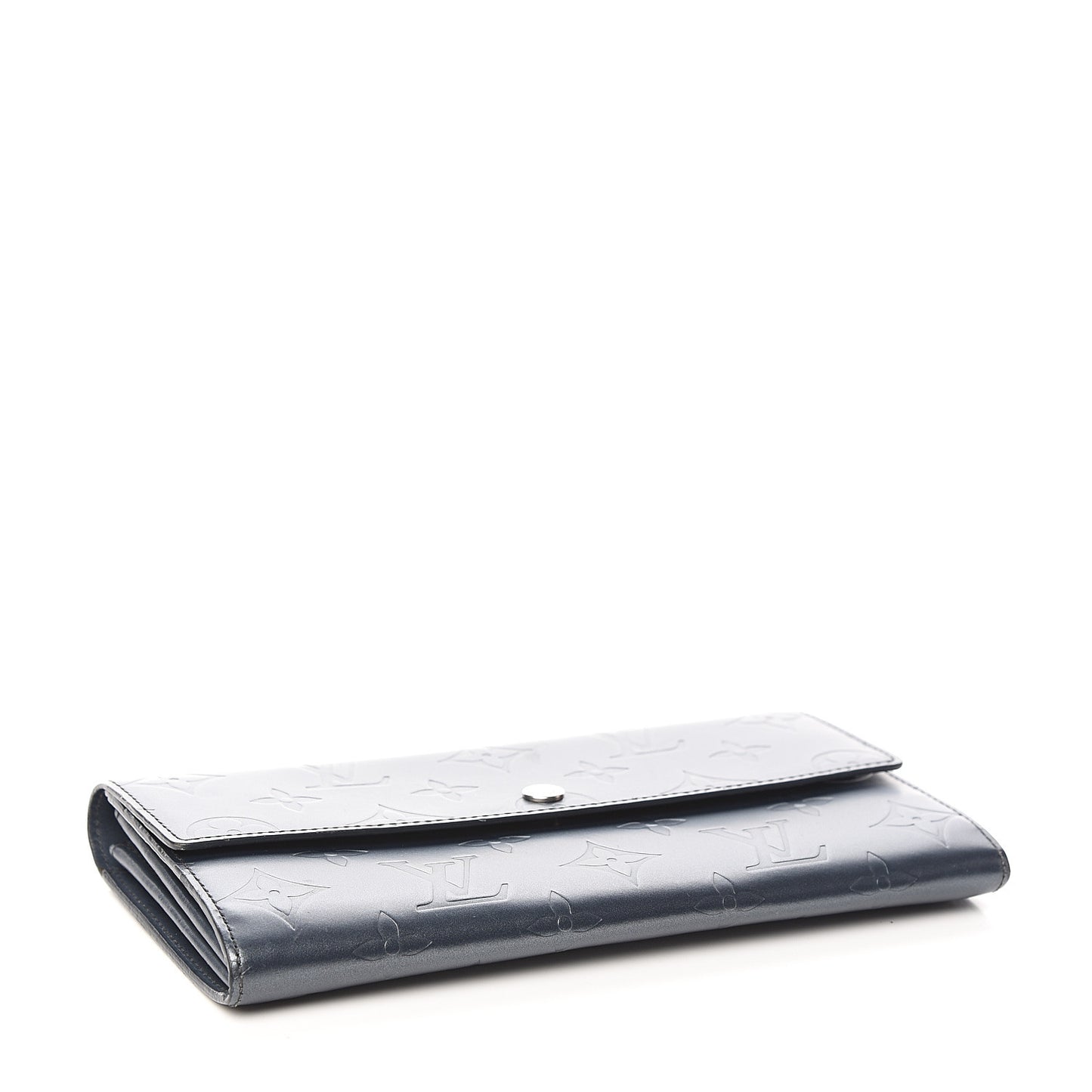 Mat Monogram Sarah Wallet Blue