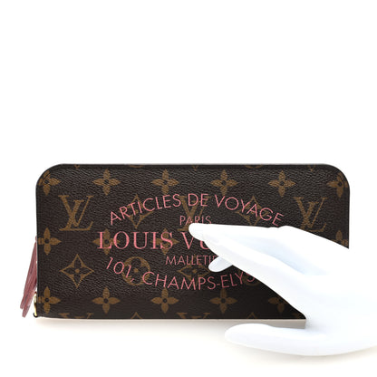 Louis Vuitton Monogram Articles de Voyage Ikat Insolite Wallet Rose Velours 2 of 6
