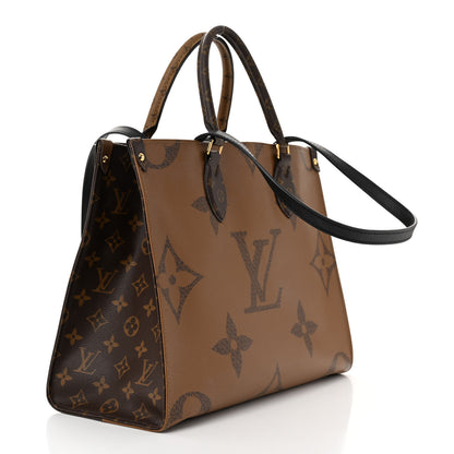 Louis Vuitton Reverse Monogram Giant Onthego MM 3 of 15