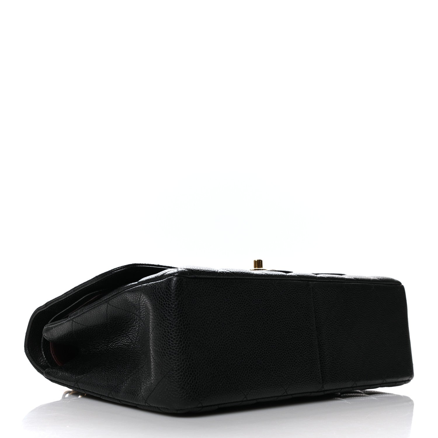 Chanel Caviar Quilted Jumbo Double Flap Black 4 of 10
