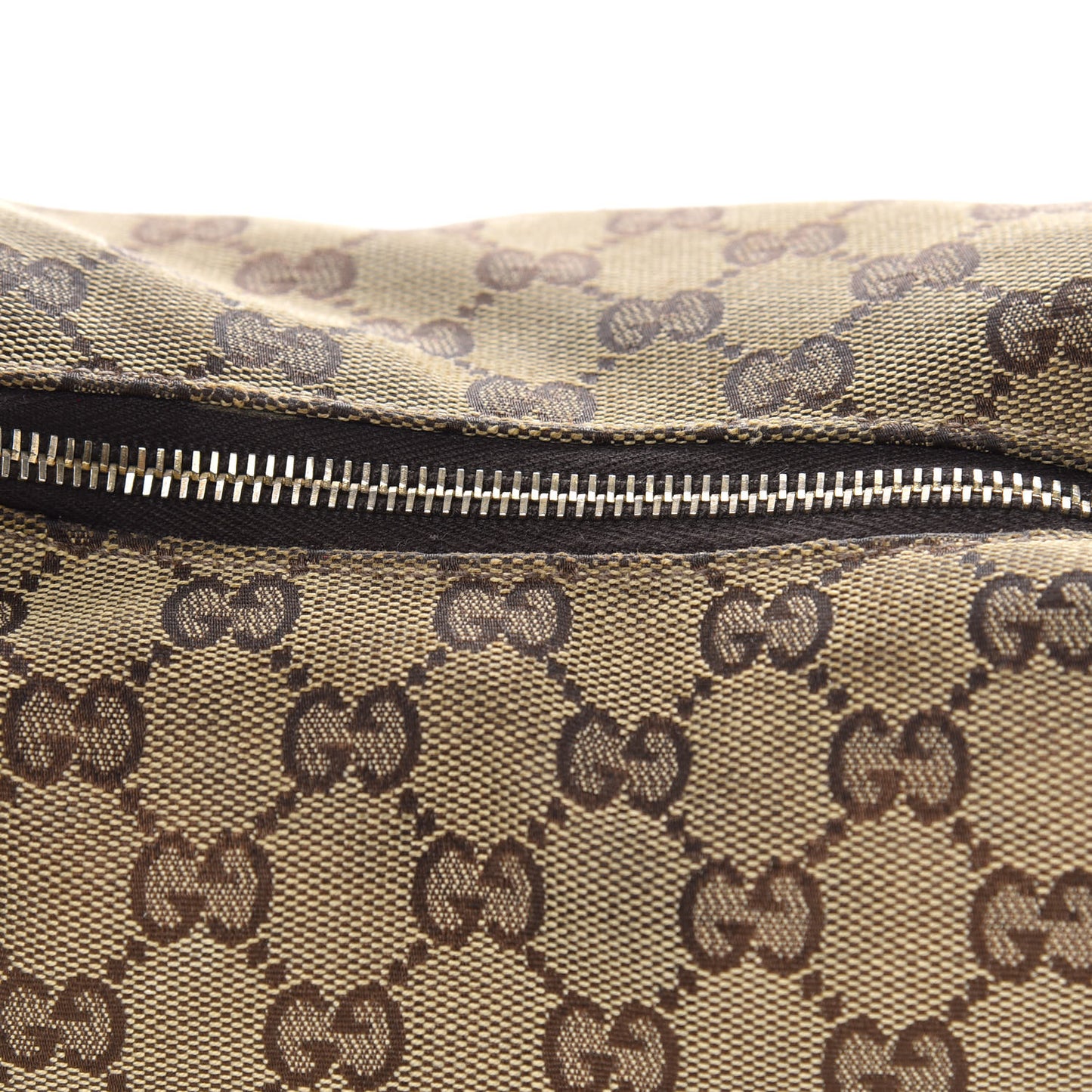 Monogram Medium Horsebit Chain Hobo Dark Brown