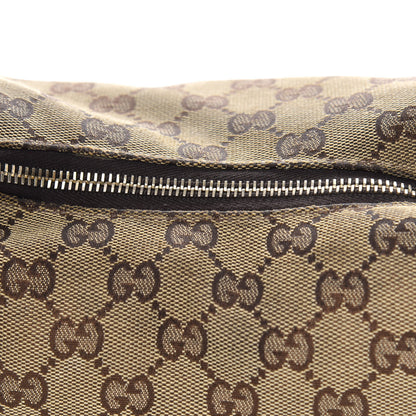 Gucci Monogram Medium Horsebit Chain Hobo Dark Brown 13 of 13