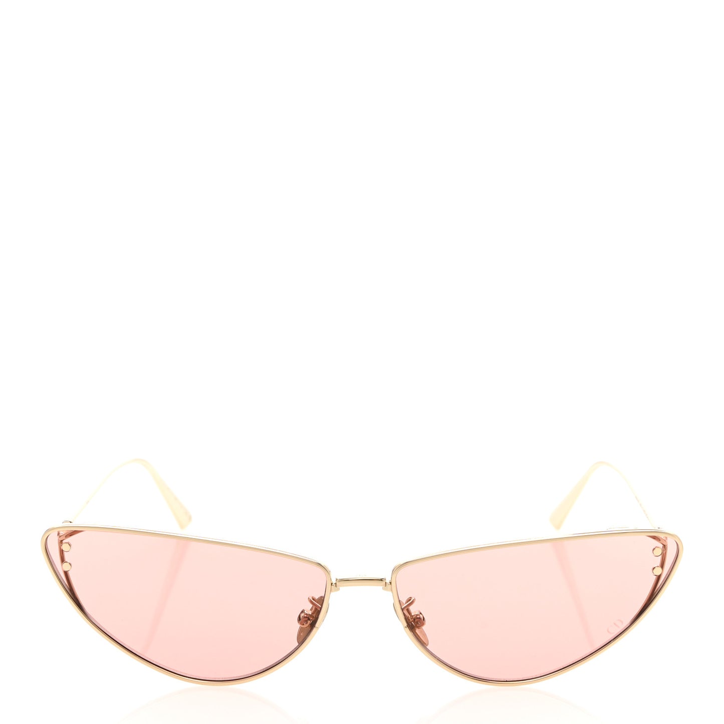 CHRISTIAN DIOR Cat Eye Miss Dior B1U Sunglasses Pink Gold