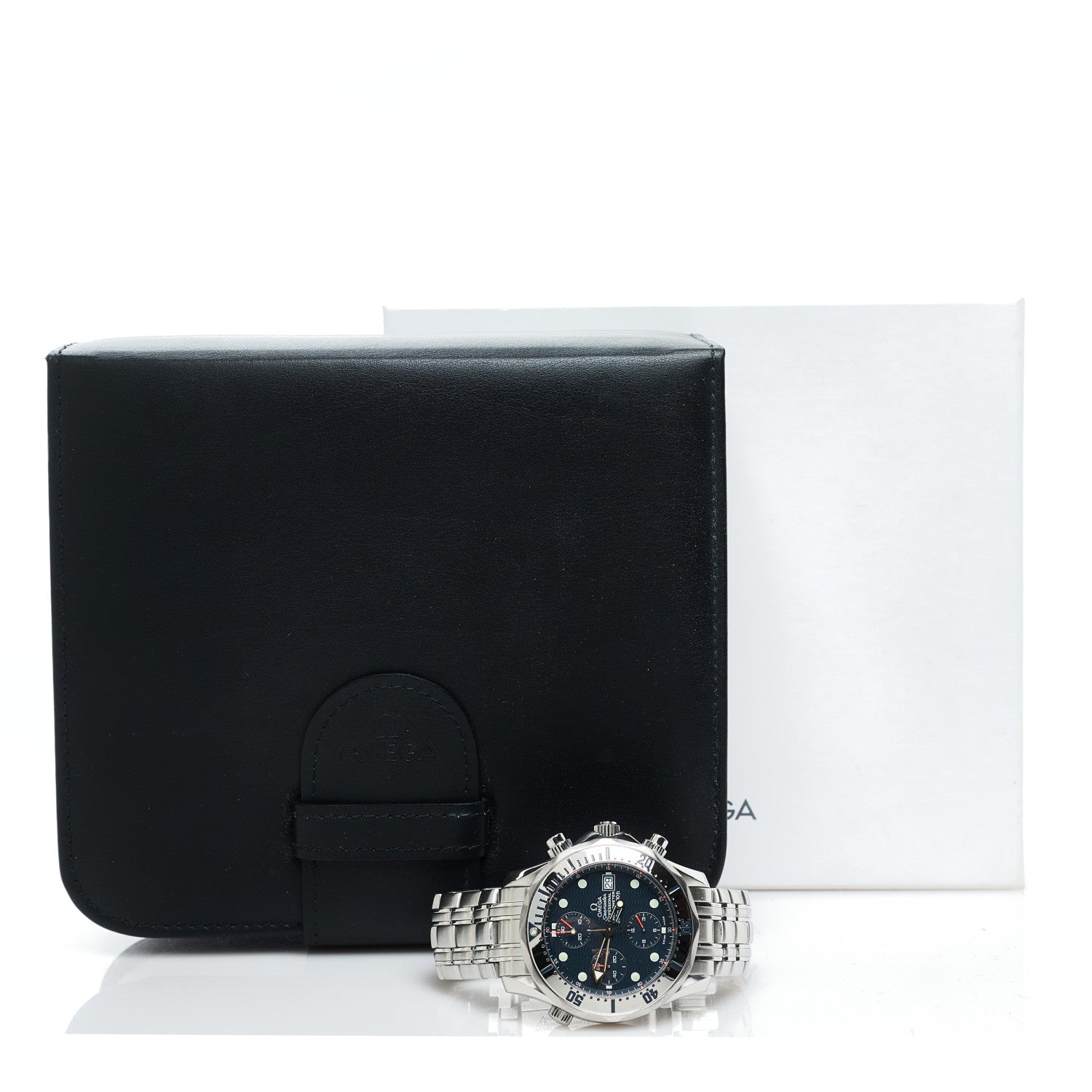 Omega Stainless Steel 42mm Seamaster 300M Chronograph Diver Automatic Watch Black 2598.80.00 5 of 5