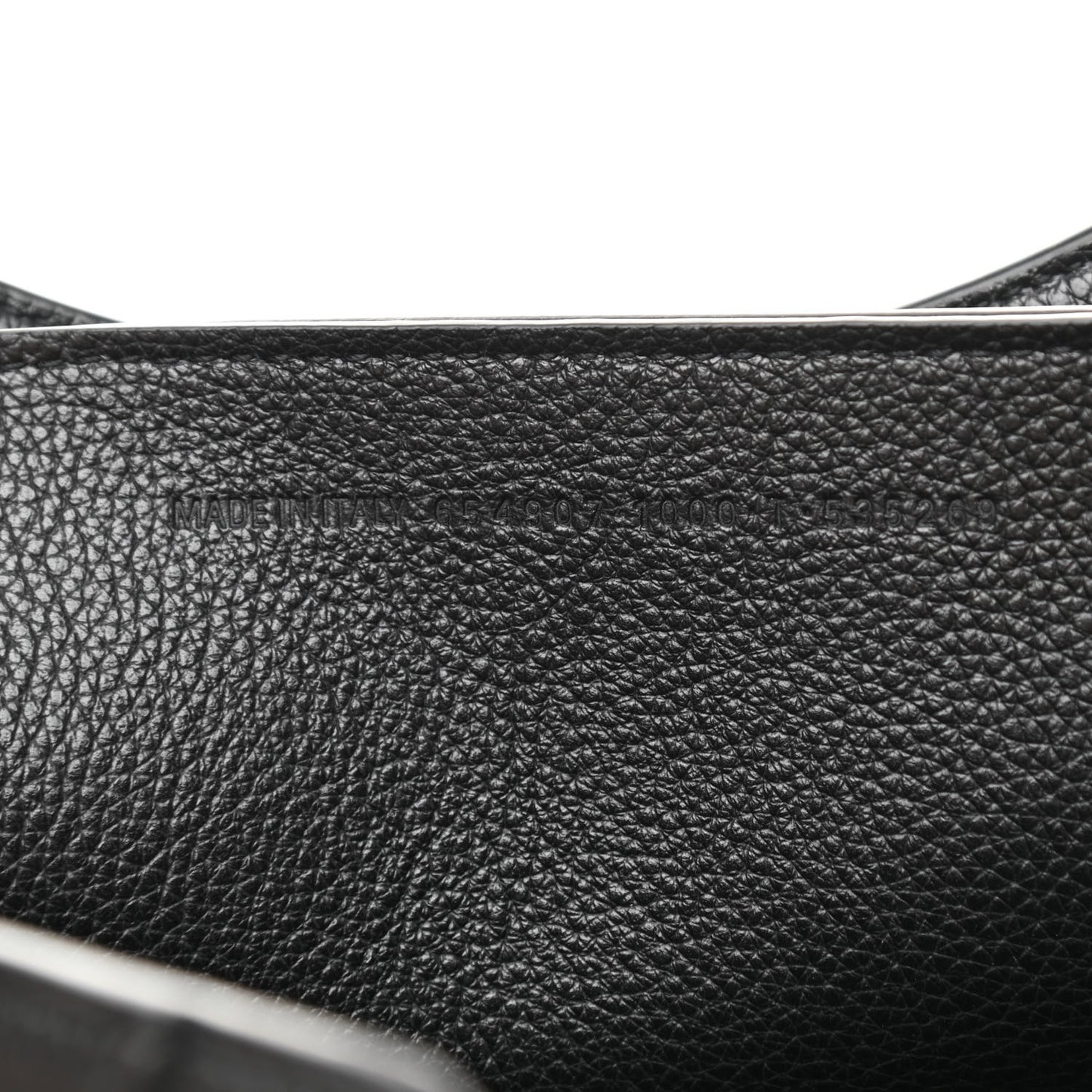 Grained Calfskin Black Hardware Neo Classic City Black