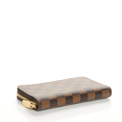 Louis Vuitton Damier Ebene Zippy Compact Wallet 4 of 8