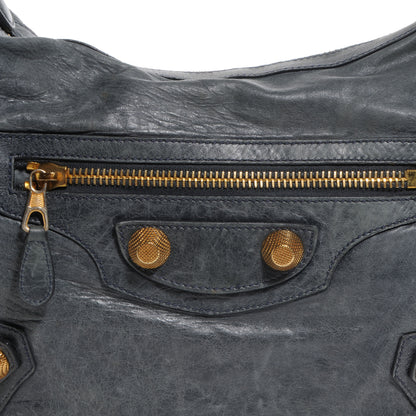 Balenciaga Chevre Giant 21 Gold Hardware Hobo Anthracite 8 of 8