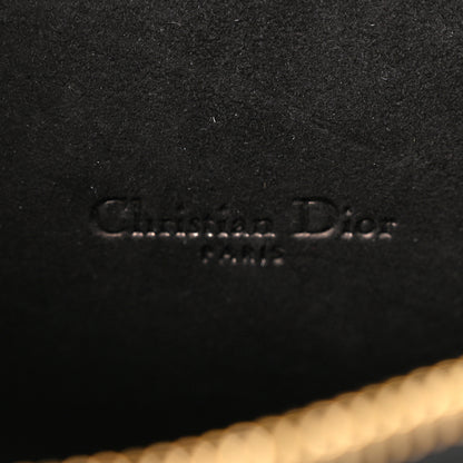 Christian Dior Grained Calfskin Caro Double Pouch Black 6 of 10
