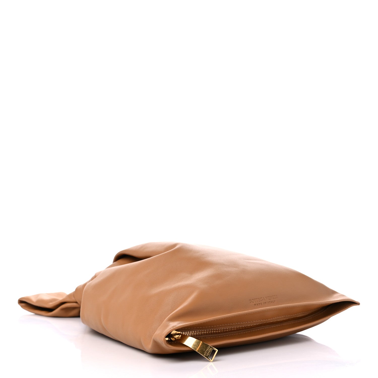 Bottega Veneta Supple Calfskin BV Twist Caramel 4 of 9
