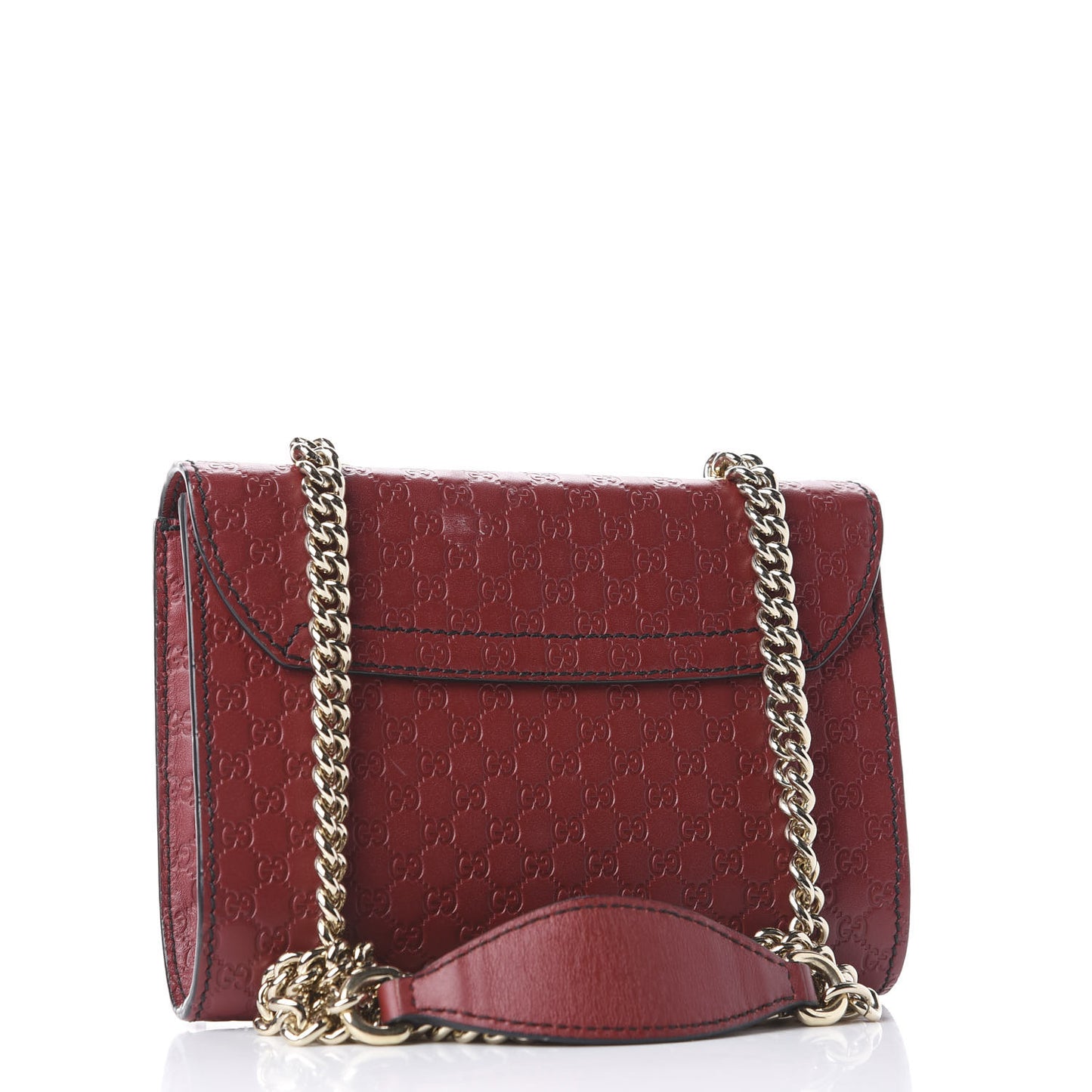 Soft Microguccissima Mini Emily Chain Shoulder Bag Rosso