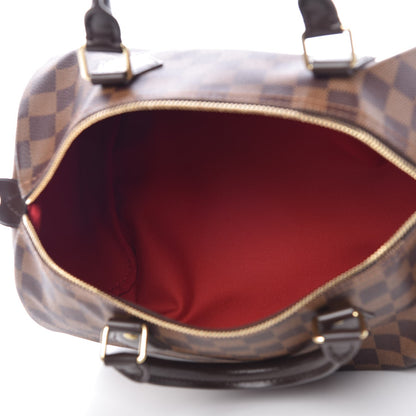 Louis Vuitton Damier Ebene Speedy 30 6 of 9