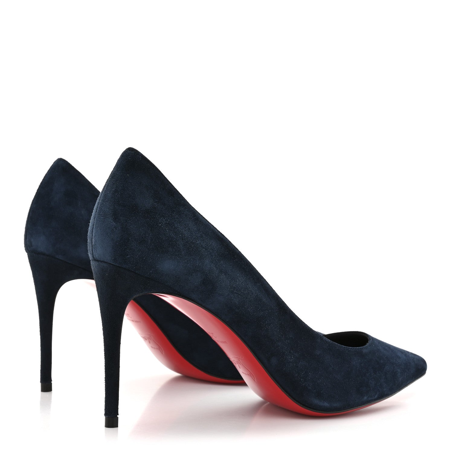 Christian Louboutin Veau Velours So Kate 85 Pumps 38 Navy 5 of 8