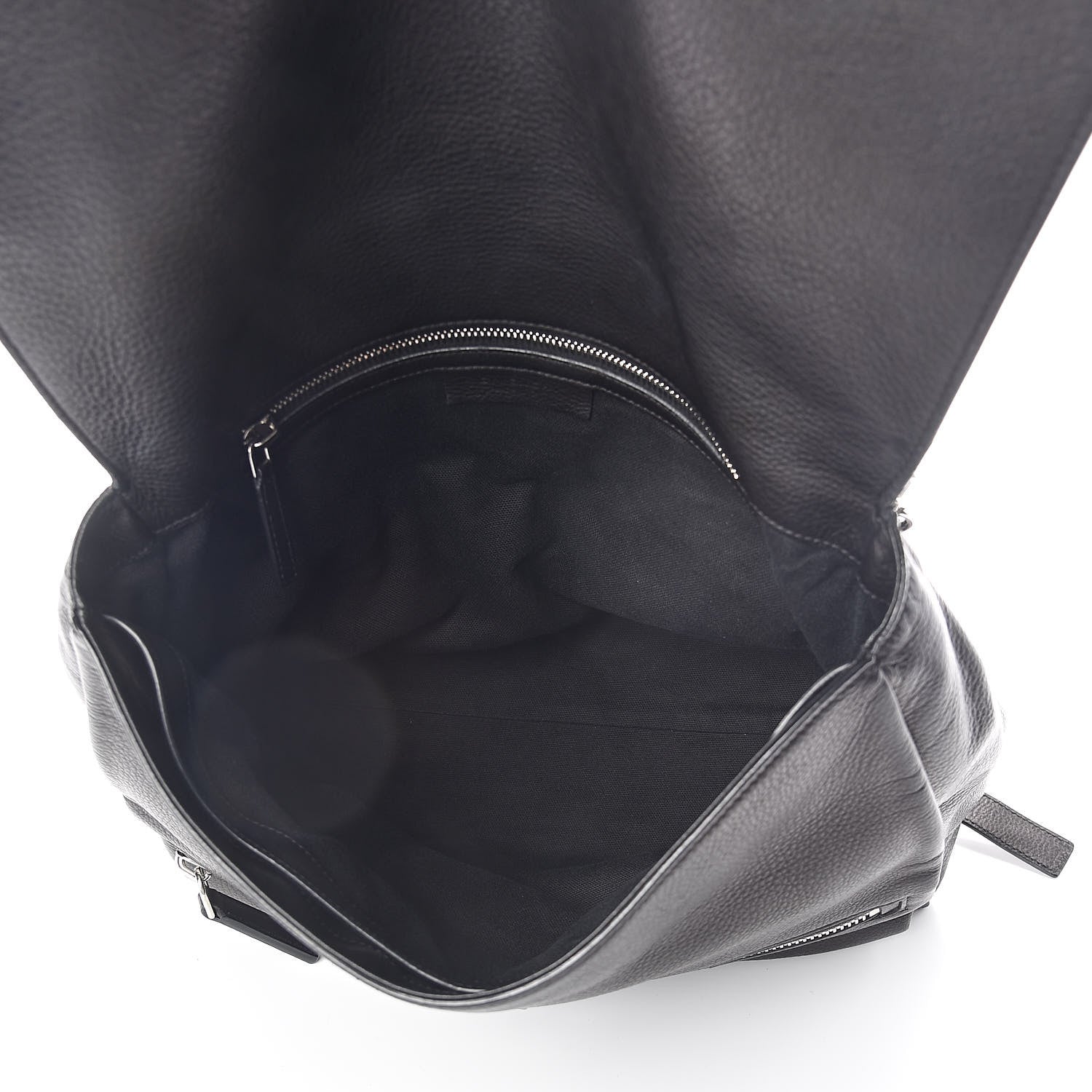 Givenchy Waxy Grained Calfskin Medium Pandora Pure Flap Bag Black 5 of 10