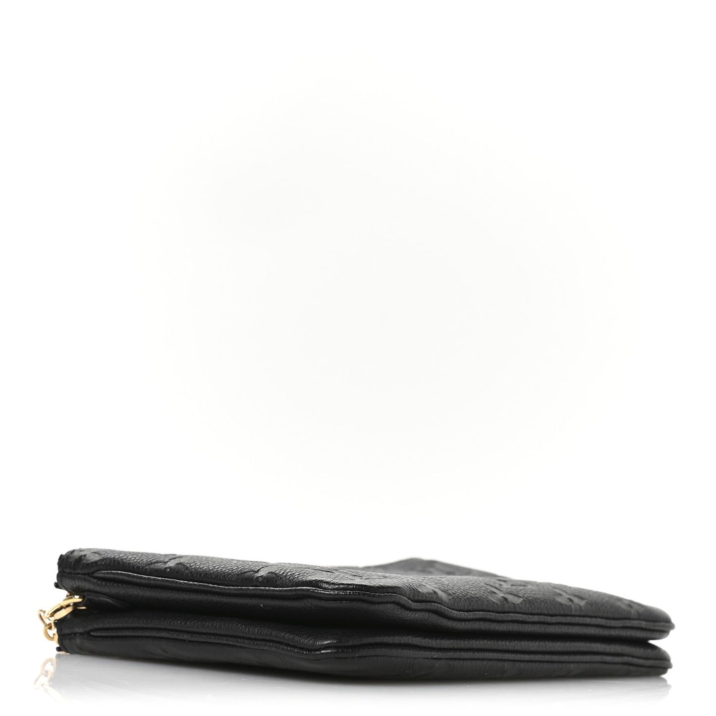 Empreinte Double Zip Pochette Black