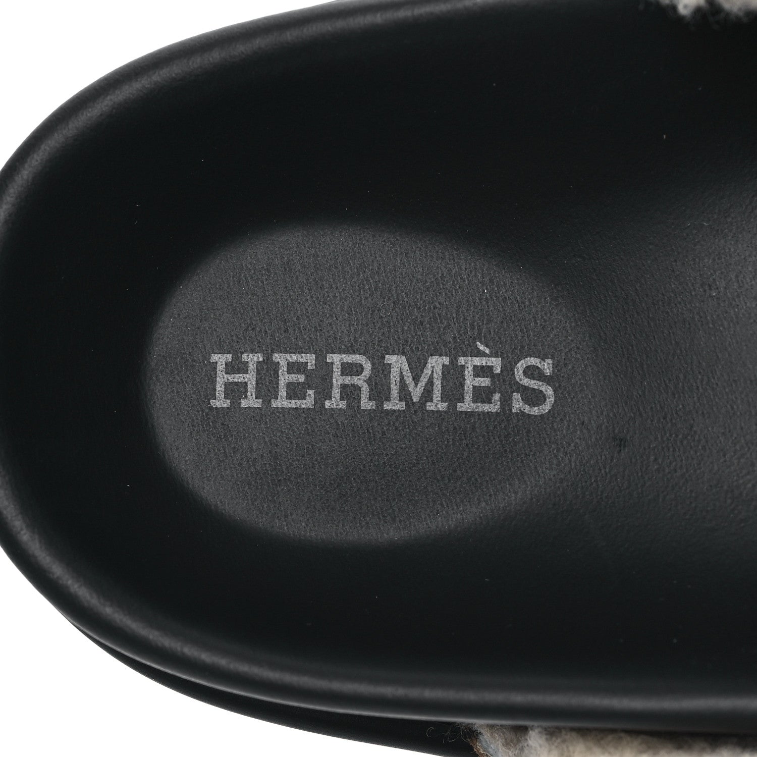 Hermes Suede Goatskin Shearling Go Mules 36 Beige Kraft Ecru 7 of 9