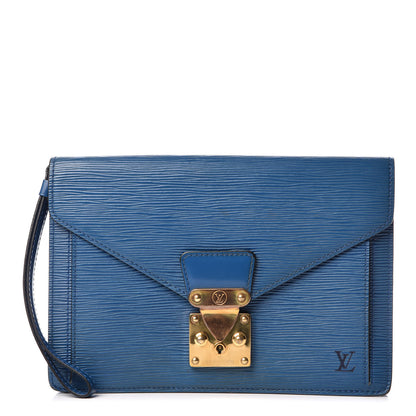 Louis Vuitton Epi Pochette Sellier Dragonne Clutch Toledo 1 of 11
