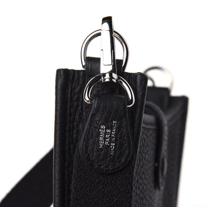 Hermes Taurillon Clemence Evelyne TPM Black 4 of 4