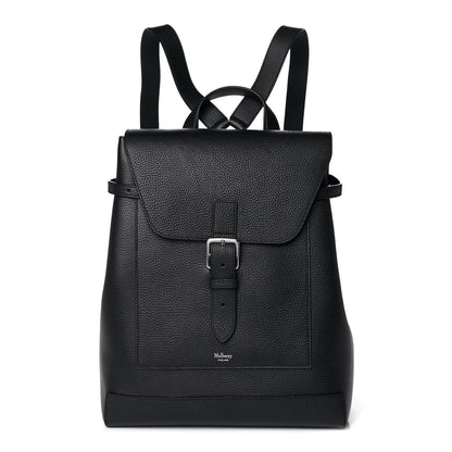 Mulberry Classic Grain Calfskin Chiltern Backpack Black 1 of 12