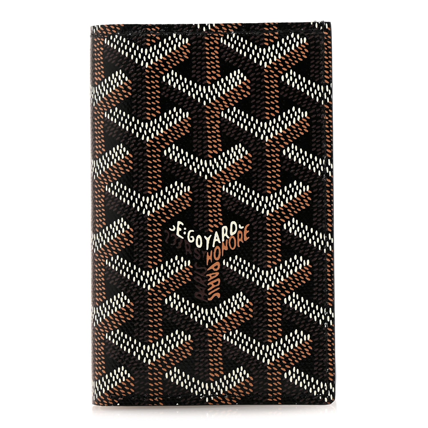 Goyard Goyardine Saint Pierre Card Holder Black 1 of 8