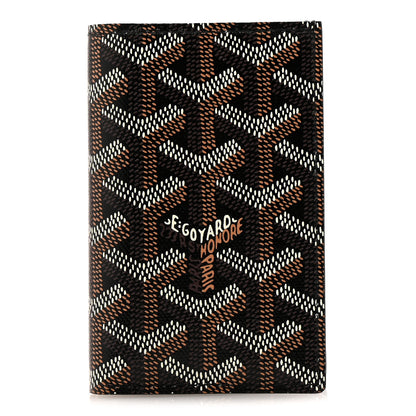 Goyard Goyardine Saint Pierre Card Holder Black 1 of 8