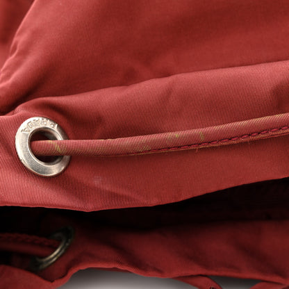 Prada Nylon Vela Small Backpack Rosso 15 of 15