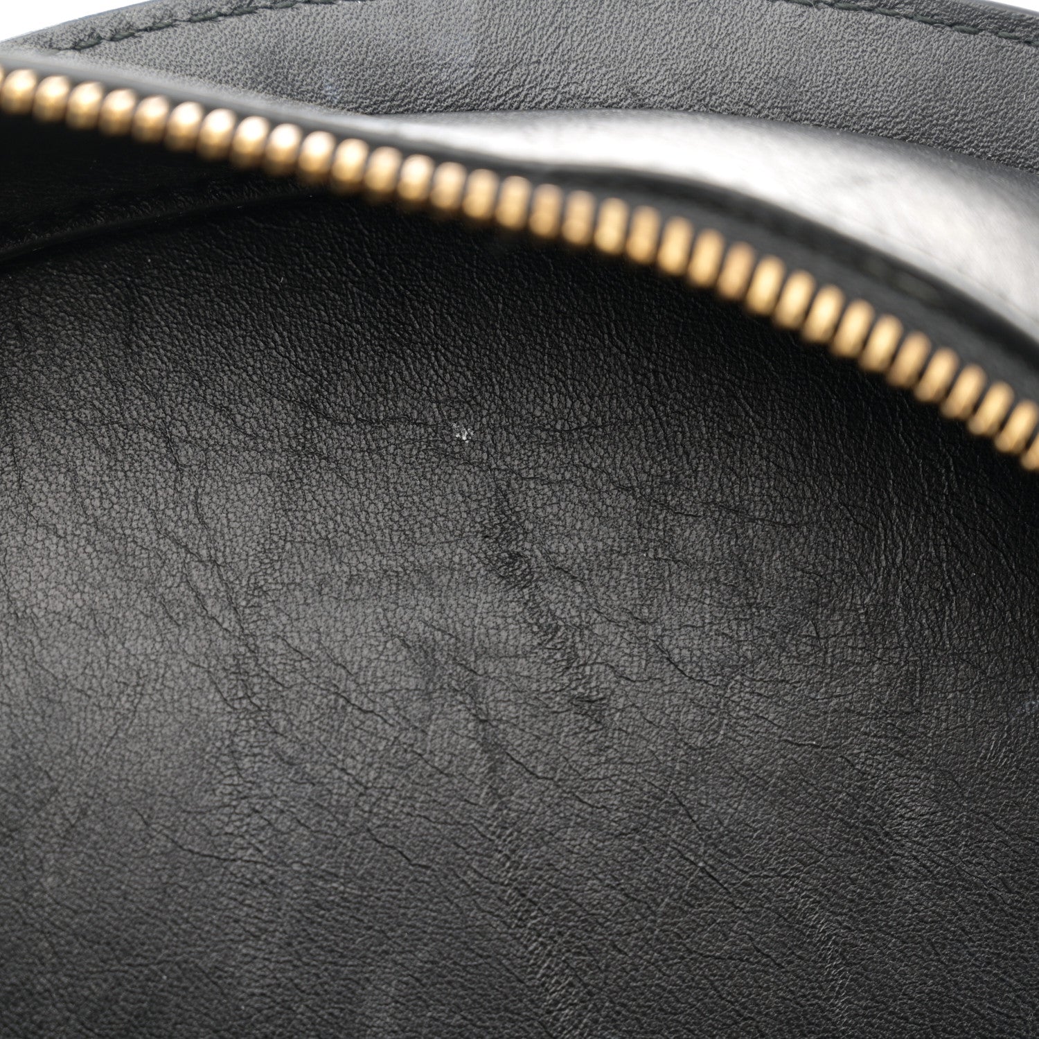 Versace Calfskin Medallion Tribute Bowling Bag Black 11 of 15