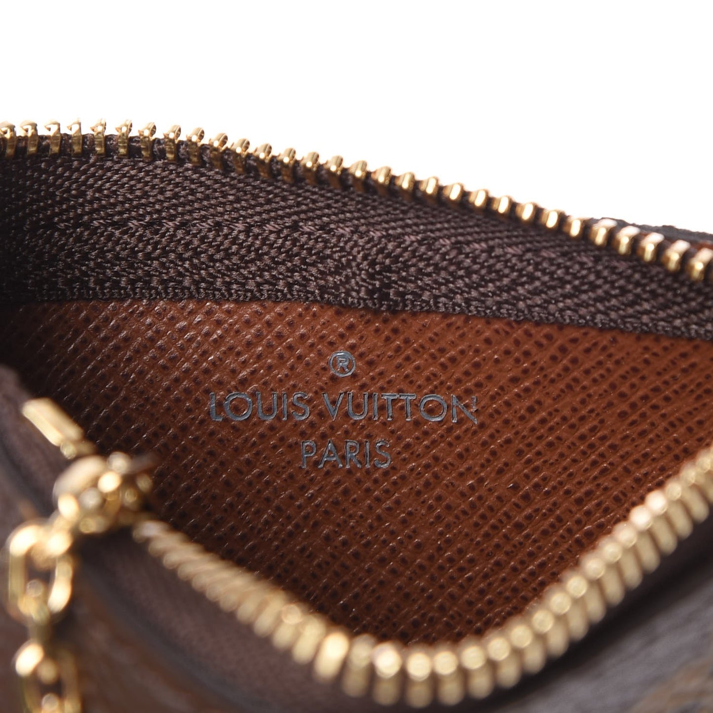 Monogram Key Pouch