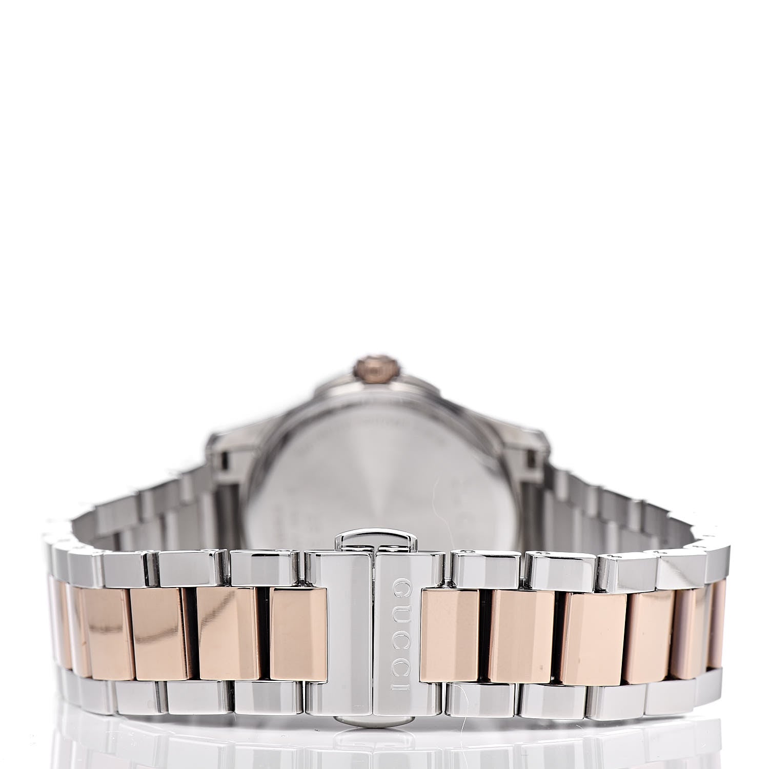 Gucci Stainless Steel 28mm G-Timeless Two Tone Quartz Watch Grey 4 of 9