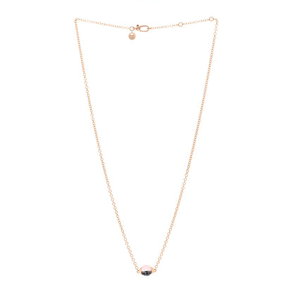 Pomellato 18K Rose Gold Moonstone Blue Sapphire M'Ama Non M'Ama Necklace 3 of 4