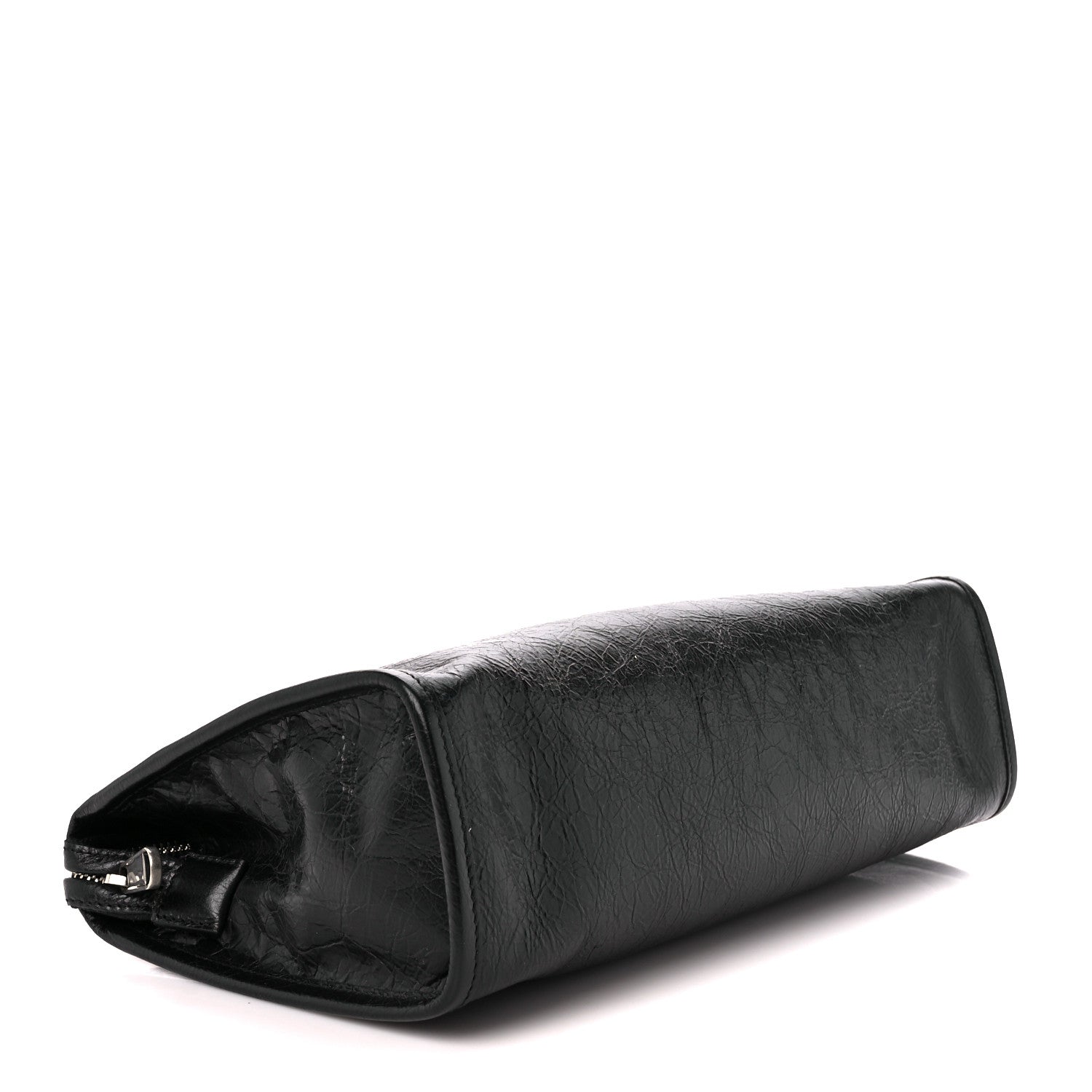 Gucci Fluffy Calfskin Morpheus Zip Pouch Black 4 of 10