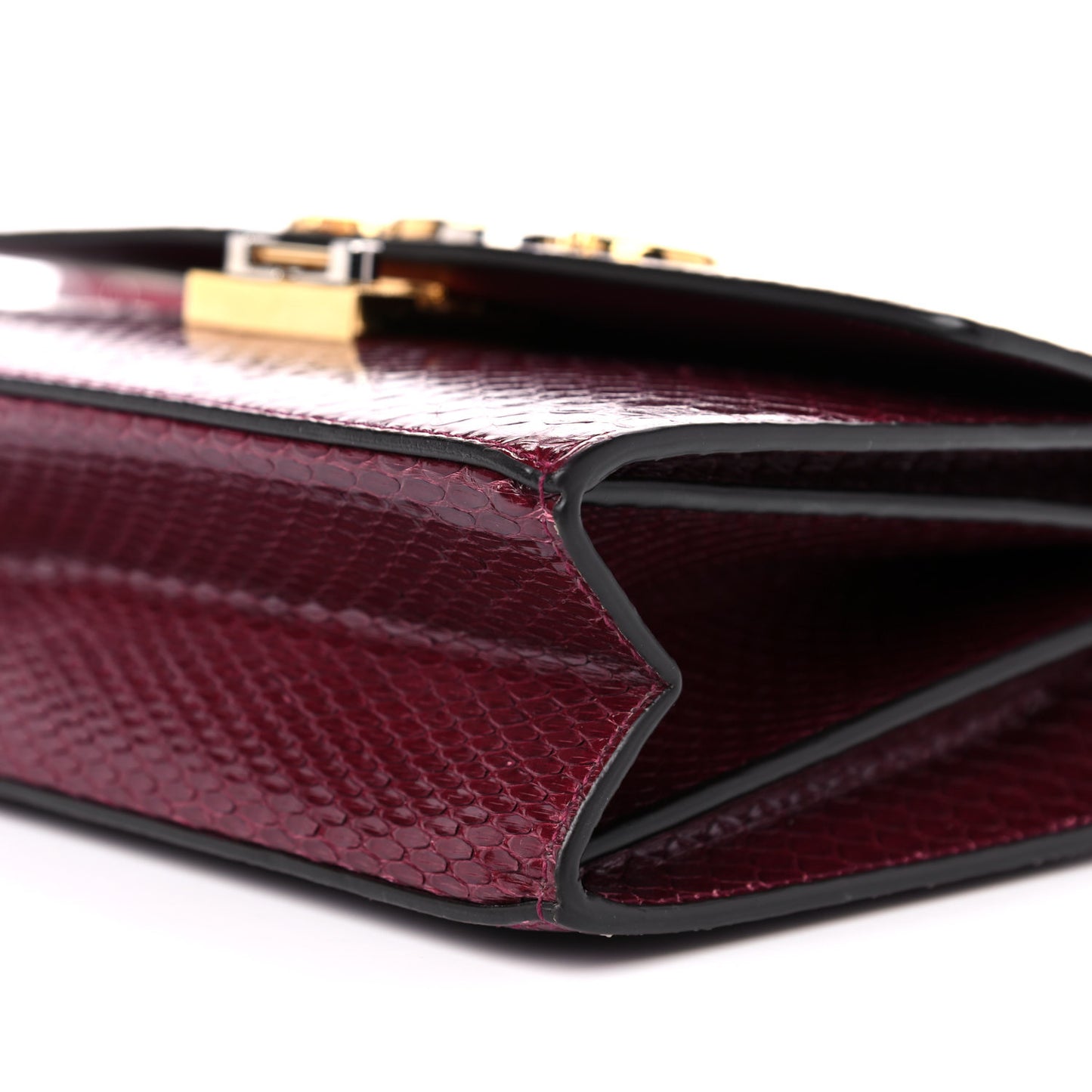Elaphe Small Zumi Shoulder Bag Antique Bordeaux