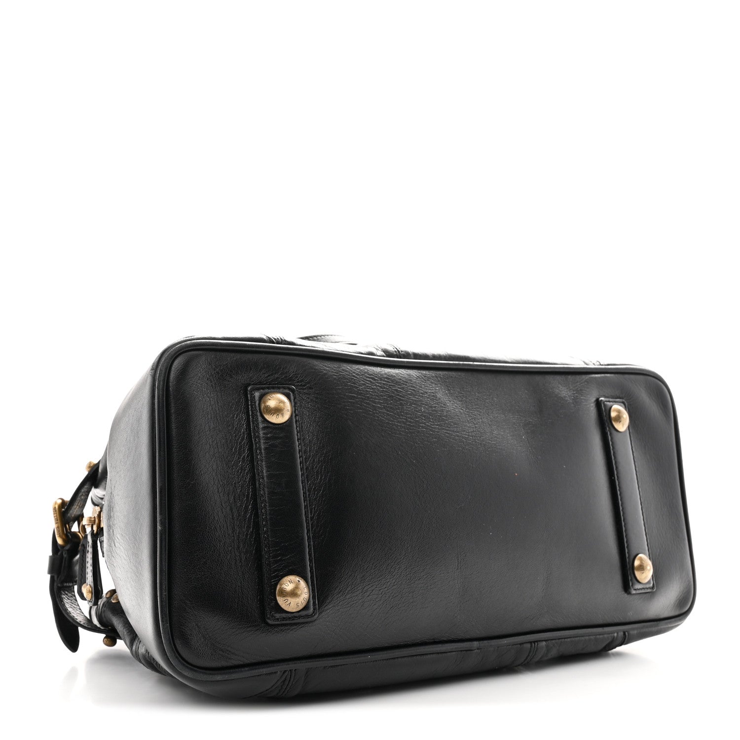 Louis Vuitton Lambskin Riveting Black 4 of 9