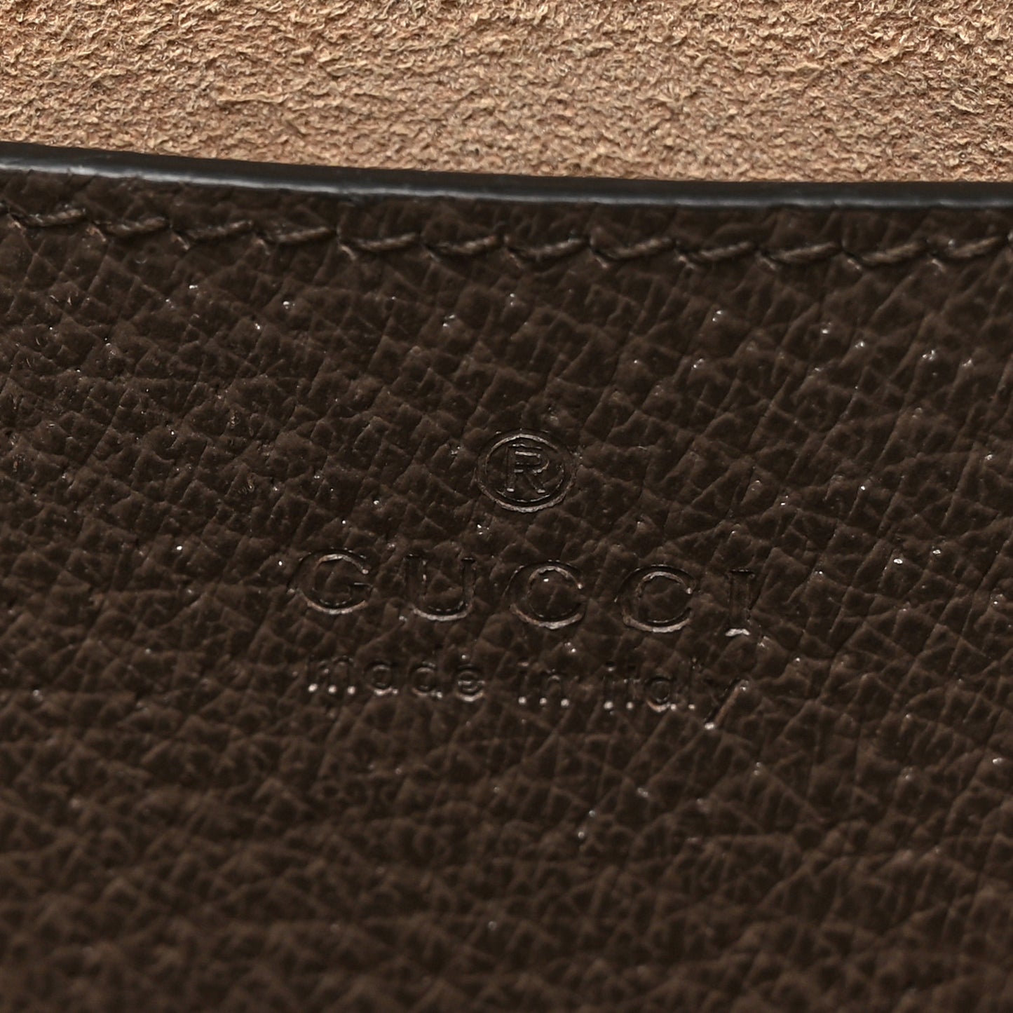 GG Supreme Monogram Small Ophidia Tote Bag Brown