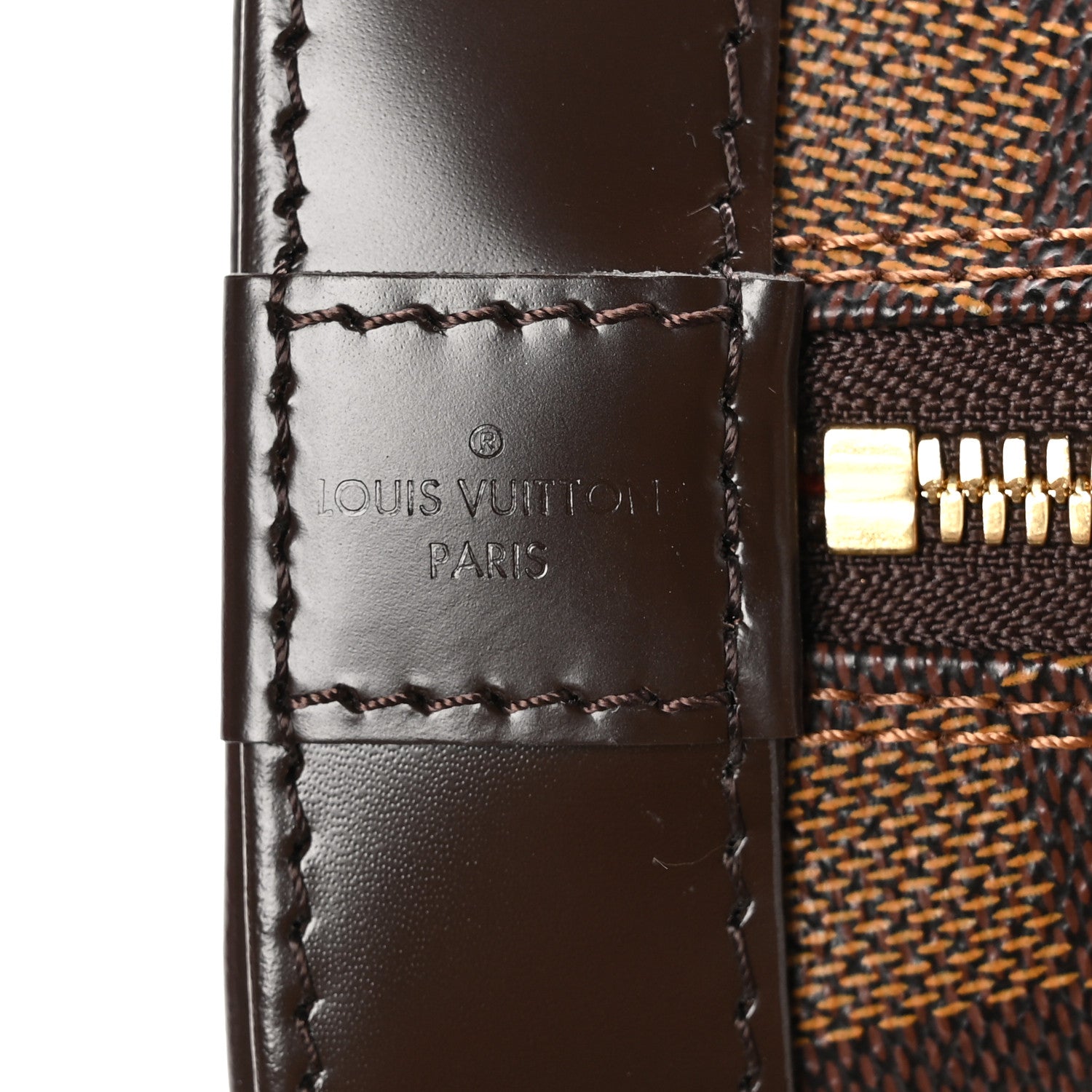 Louis Vuitton Damier Ebene Alma BB 6 of 9
