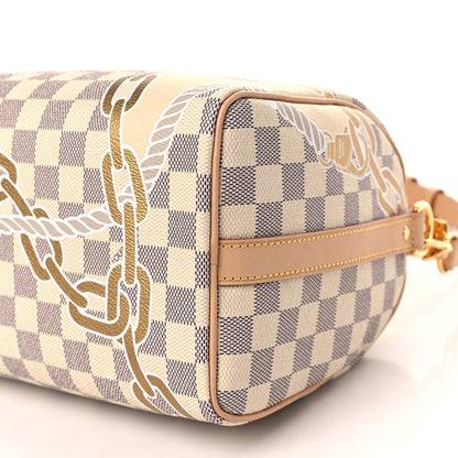 Louis Vuitton Damier Azur Nautical Speedy Bandouliere 25 8 of 8