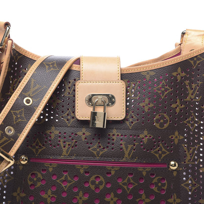 Louis Vuitton Monogram Perforated Musette Fuchsia 7 of 9