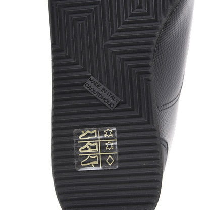 Hermes Patent Epsom Calfskin Trail Sneakers 35 Black 7 of 8