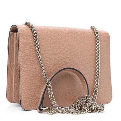 Gucci Dollar Calfskin Small Interlocking G Shoulder Bag Camelia 2 of 4