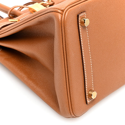 Hermes Epsom Birkin 30 Gold 9 of 10