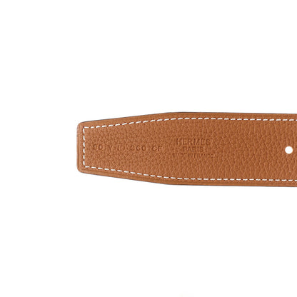Hermes Swift Togo 32mm H Belt 90 36 Gold Rouge H 6 of 8
