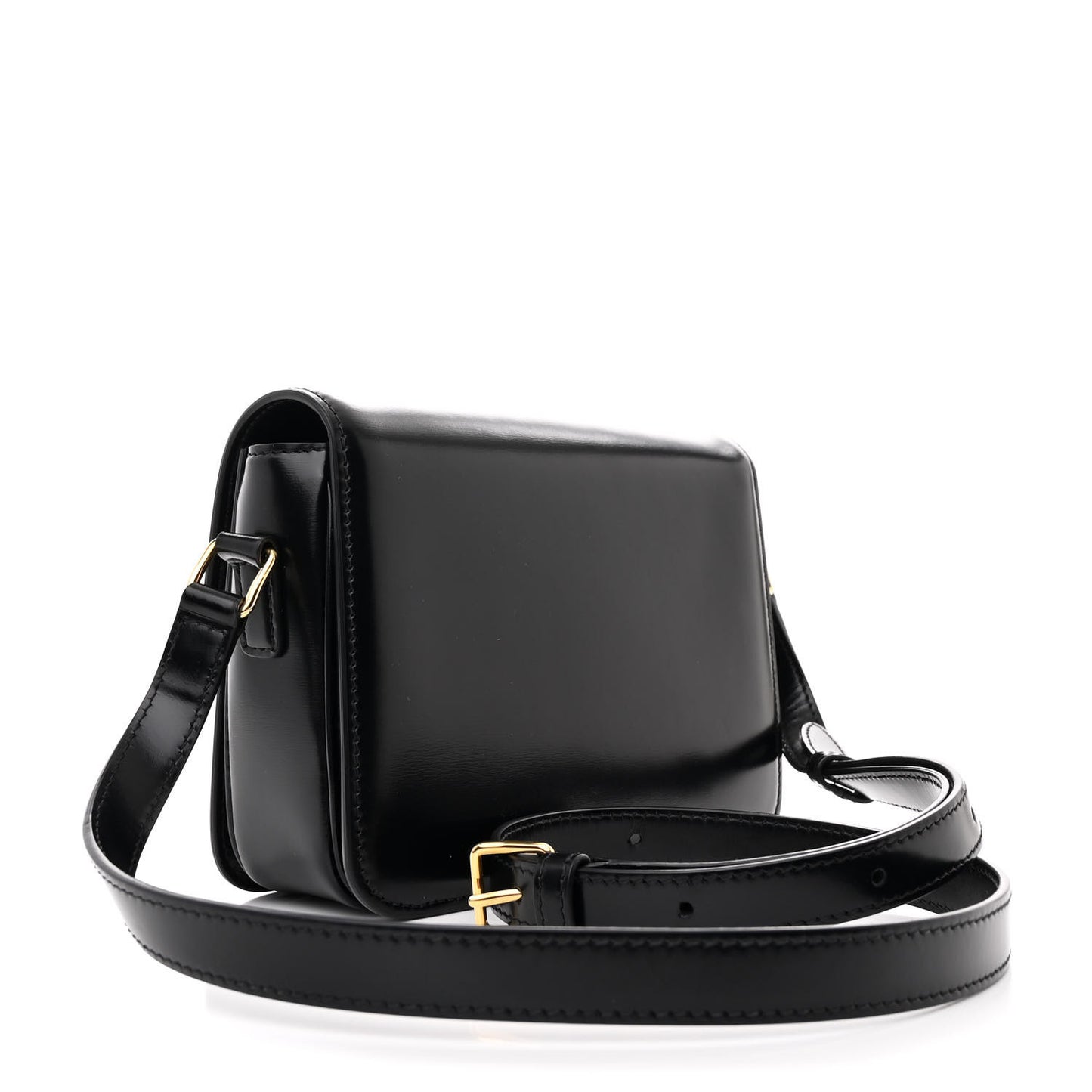 Shiny Calfskin Teen Triomphe Black