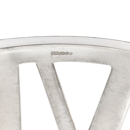 Tiffany Sterling Silver Wide Atlas Hinged Bangle Bracelet 4 of 4