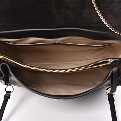 Chloe Calfskin Medium Faye Day Shoulder Bag Black 6 of 10