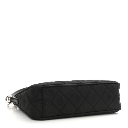 Prada Nylon Tessuto Impuntu Quilted Crossbody Bag Black 4 of 9