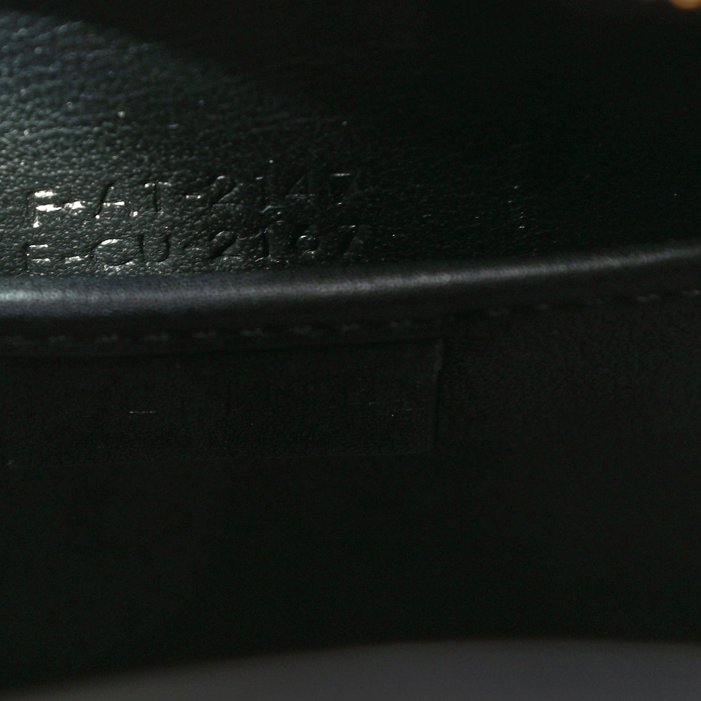 Smooth Calfskin Nano Luggage Black