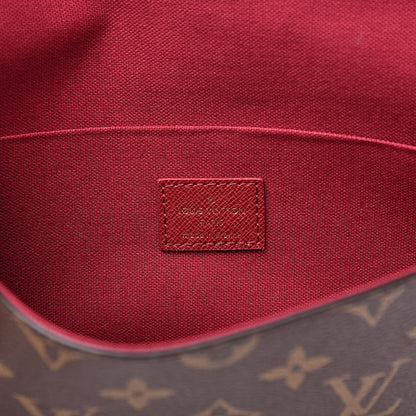 Louis Vuitton Monogram Pochette Felicie Chain Wallet Fuchsia 6 of 13