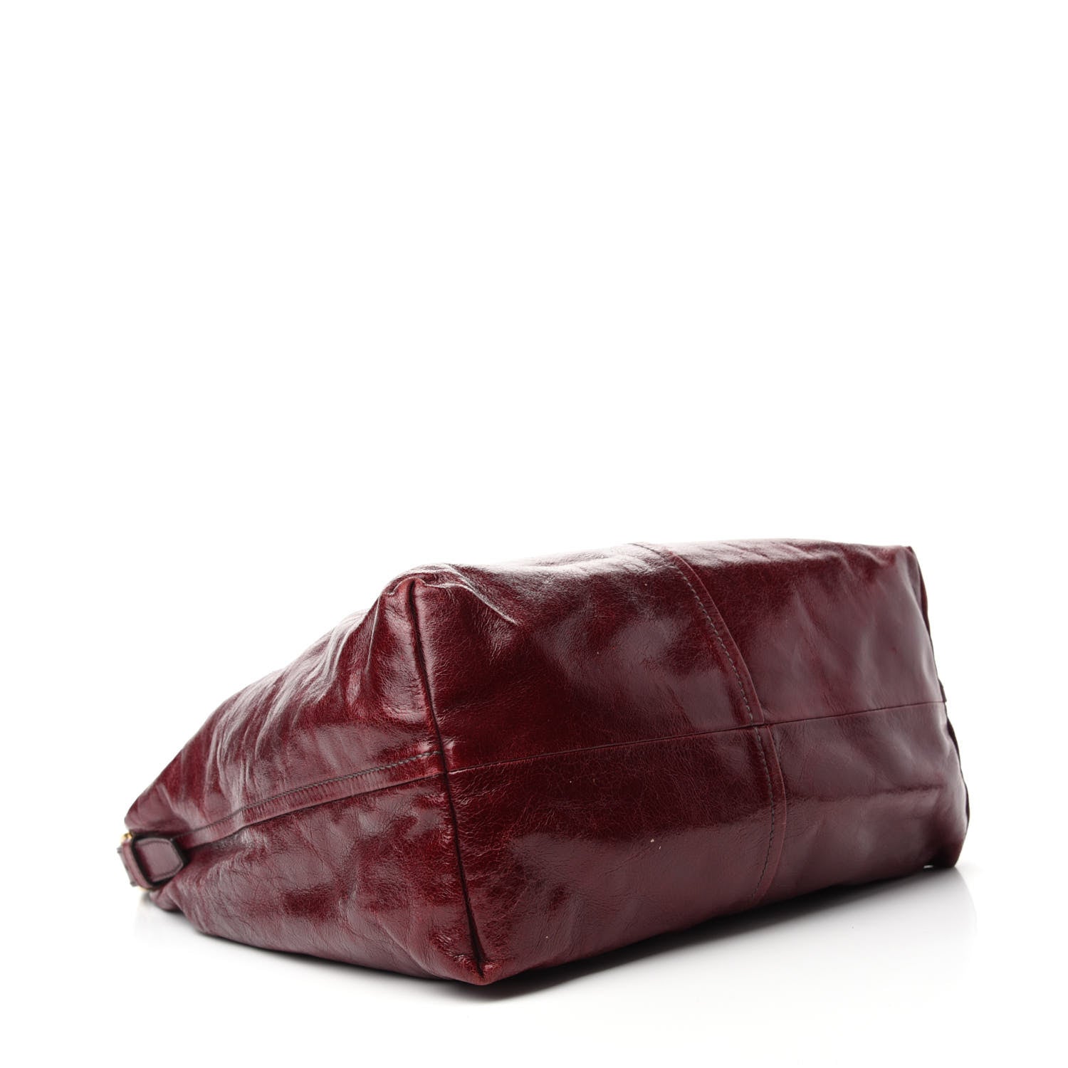 Prada Vitello Shine Hobo Amaranto 4 of 12